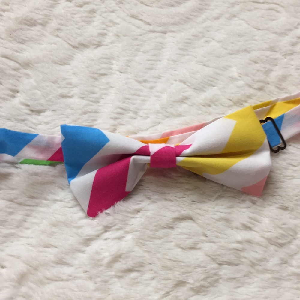 Multicolored Adjustable Boy’s Bow Tie